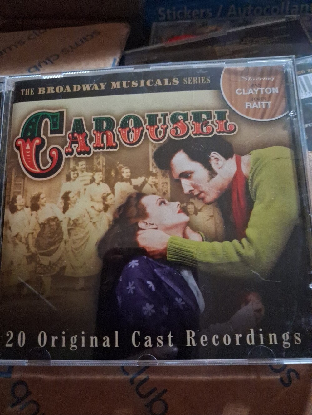 Carousel Broadway Musicals CD - Green/Purple